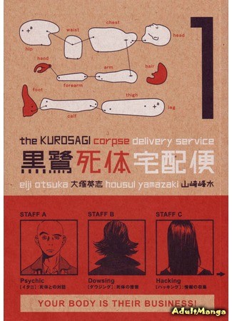 манга Куросаги. Служба доставки трупов (The Kurosagi Corpse Delivery Service: Kurosagi Shitai Takuhaibin) 05.08.14