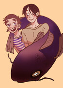 Застрявшие в чешуе