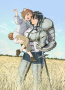 Женщина-рыцарь и мальчик-кэмомими