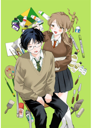 манга Пока я не заполню тобой холст (Until I fill the Canvas with You: Kyanbasu o kimi de ri meru made) 12.04.25