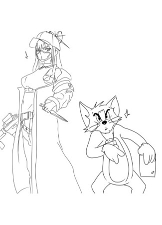 манга Сэнсэи Том и Джерри в Синем архиве (tomutojeri-sennsei) 07.10.25