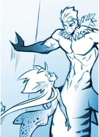 манга Раска и Голиет - Безумные Акулы (Rasca &amp; Golieth - Shark Frenzy) 18.12.25